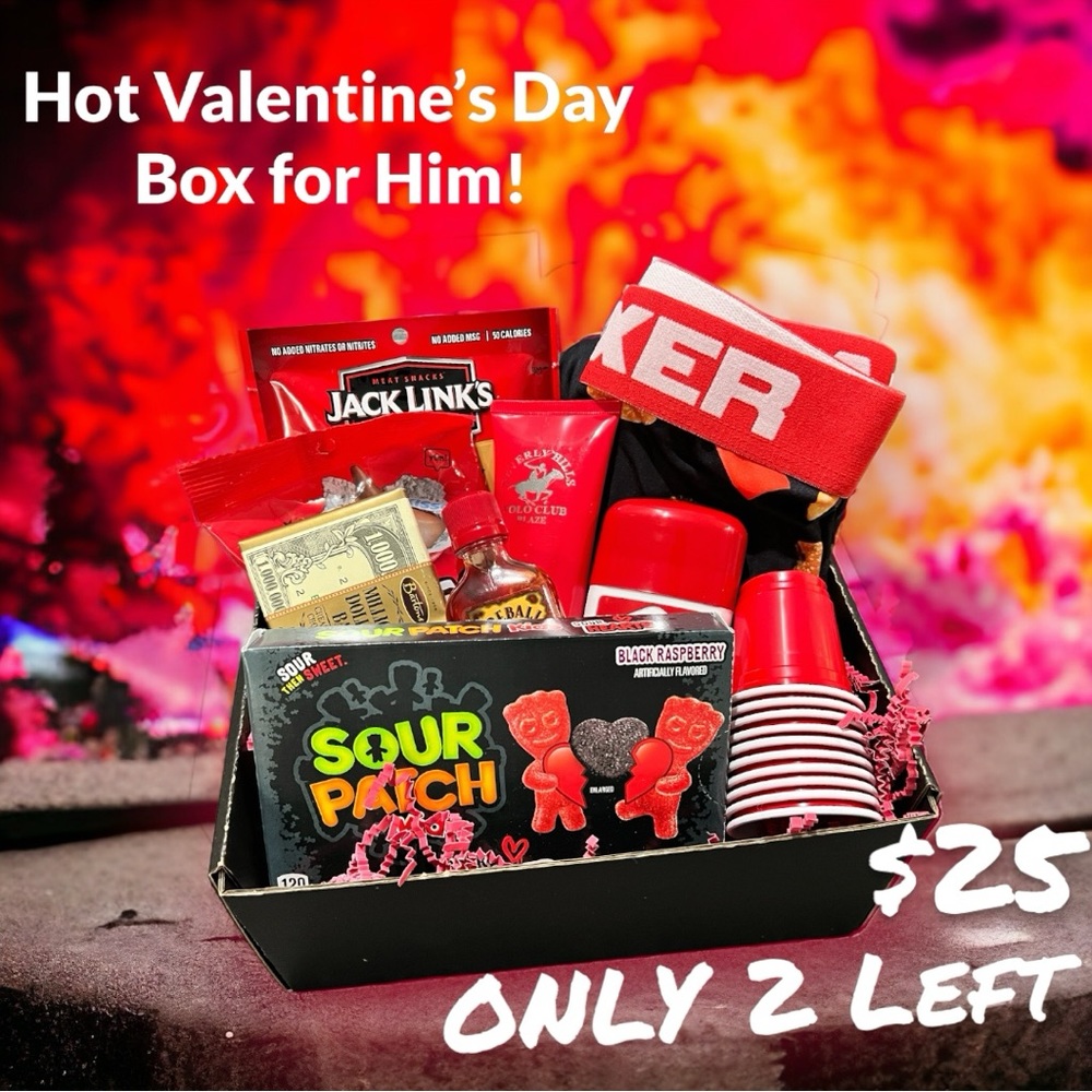Limited Red Valentine’s Day, Birthday, Anniversary, Gift Box for Him